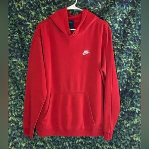 Red Nike Hoodie